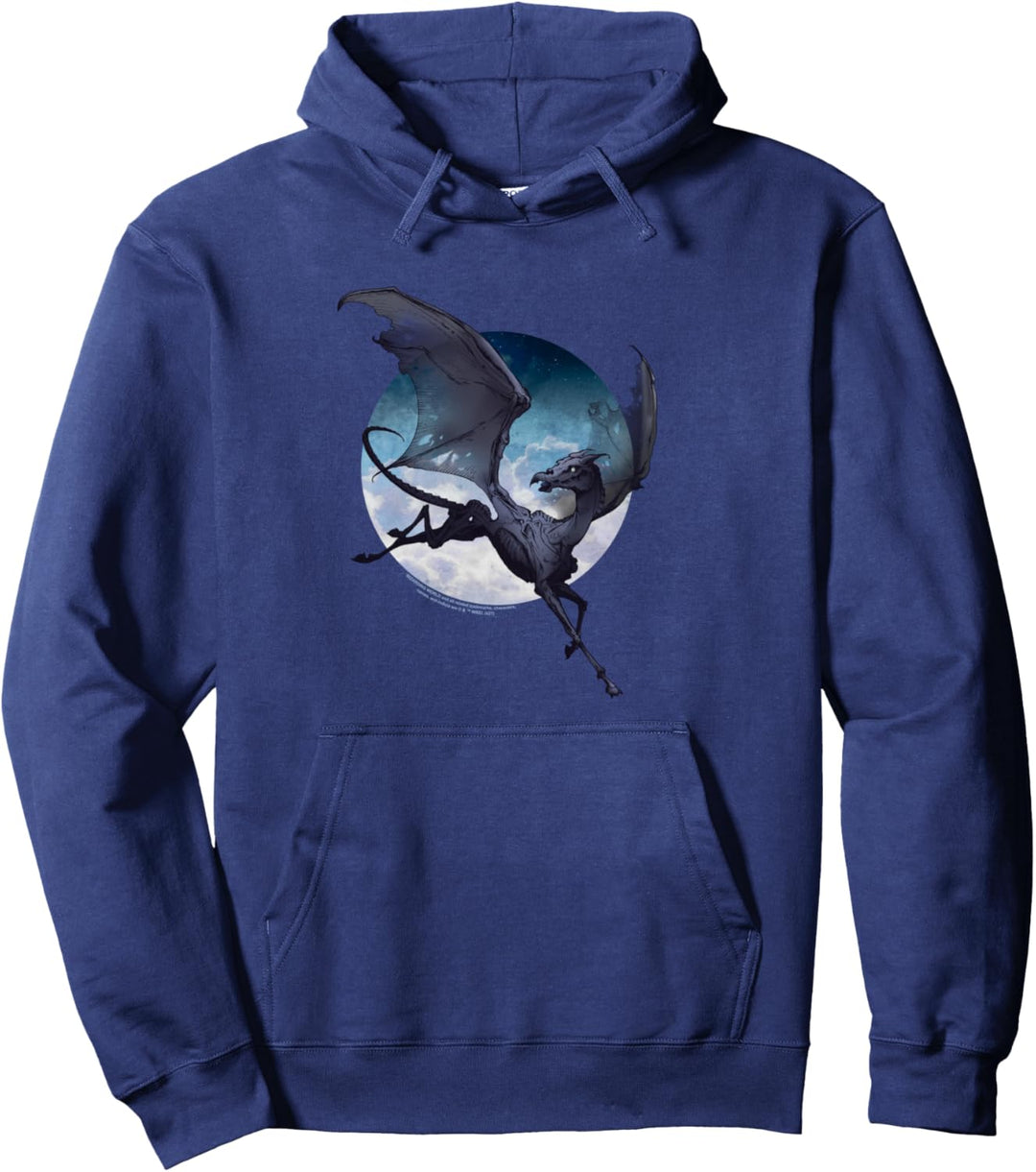 Harry Potter Thestral and Moon Pullover Hoodie