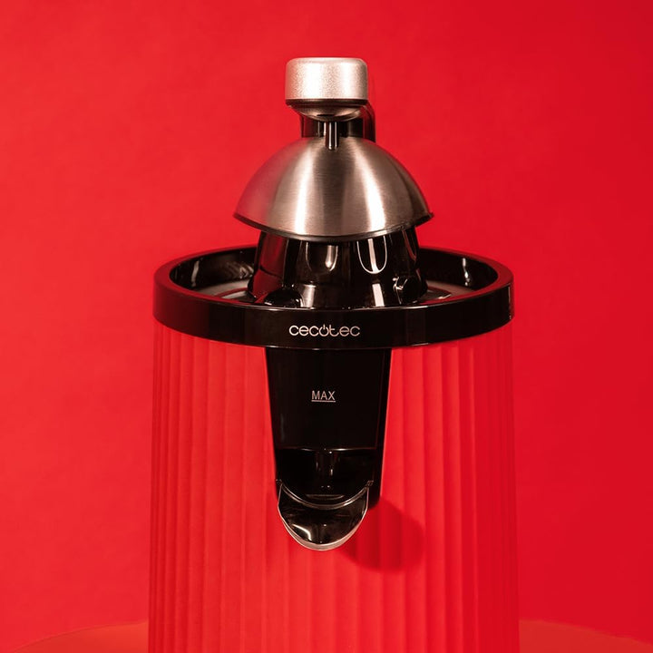 Cecotec Elektrische Zitruspresse mit Arm für Orangen und Zitrusfrüchte Xqueeze RetroJuice 600 Red. 6