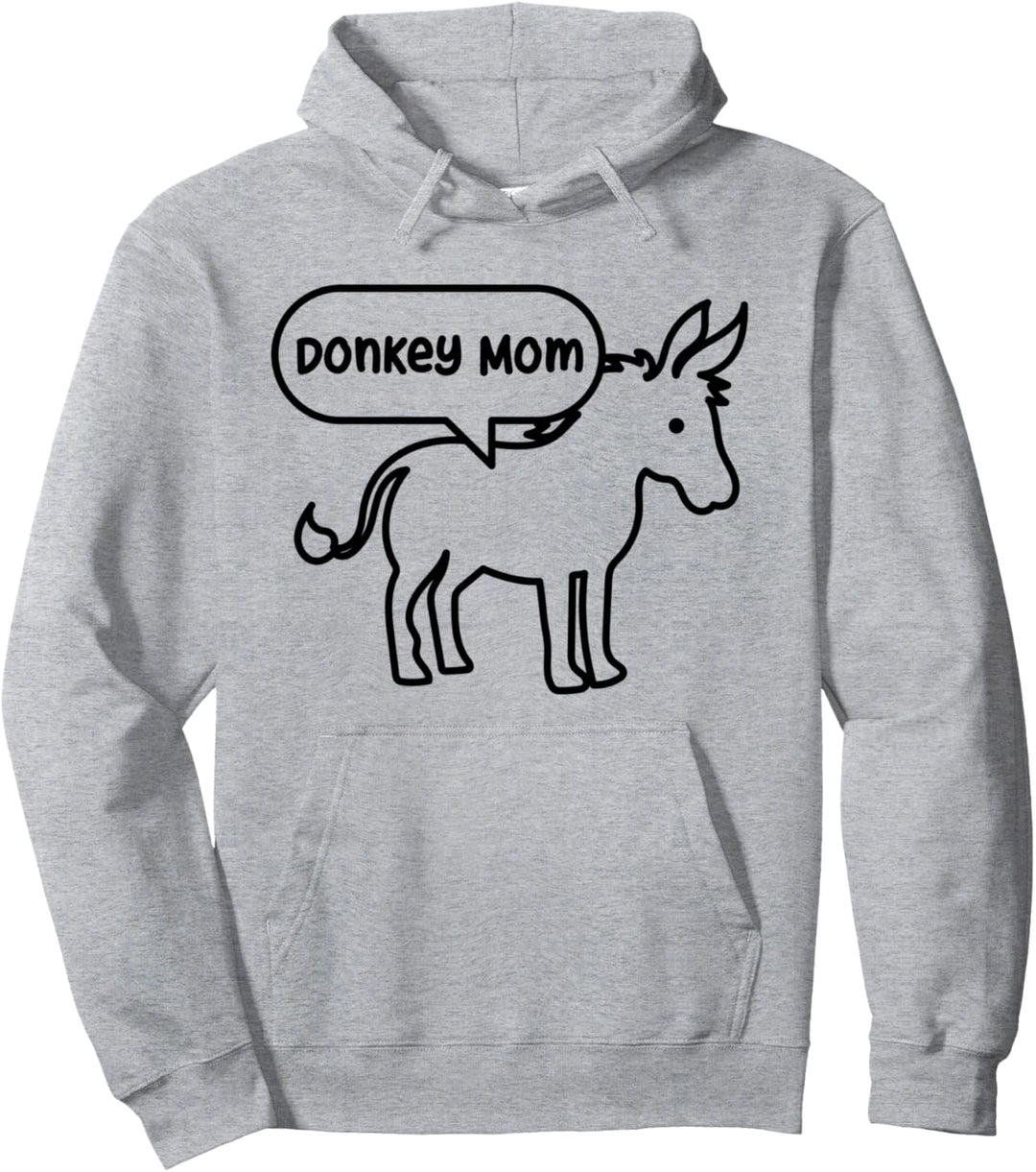 Esel Mama Niedlich Bauernhof Tier Landwirtschaft Pullover Hoodie