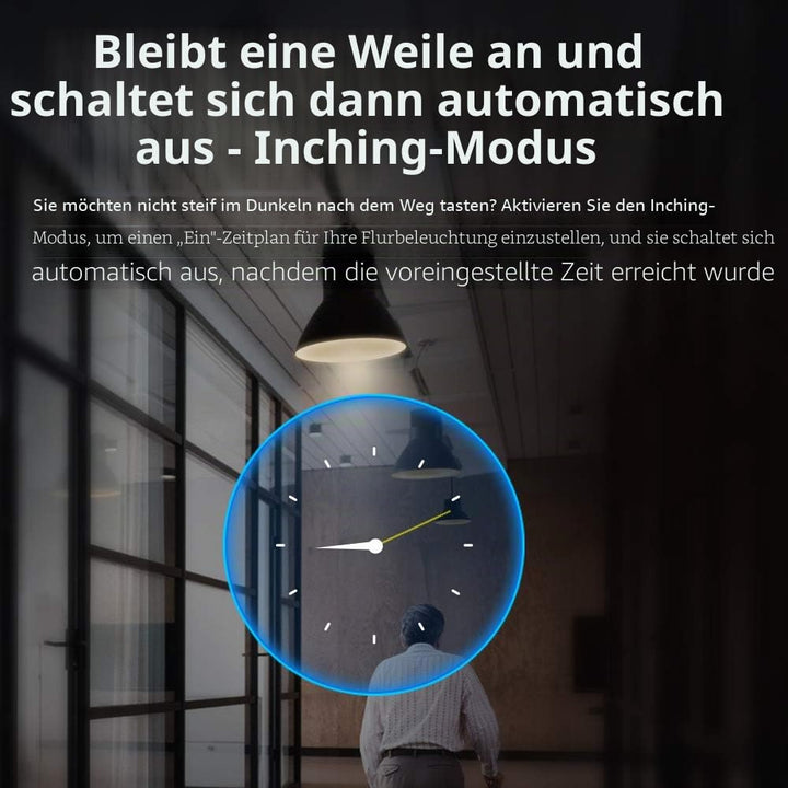 SONOFF 4CHR3 4-Gang Wi-Fi Smart Switch, 3 Arbeitsmodi Mit Selbsthemmung, Verriegelung Und Inching-Mo
