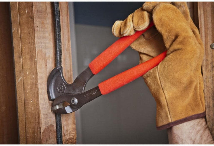 Crescent NP11 Nagelzange, 28 cm, Rot/Schwarz 11 inch, 11 inch