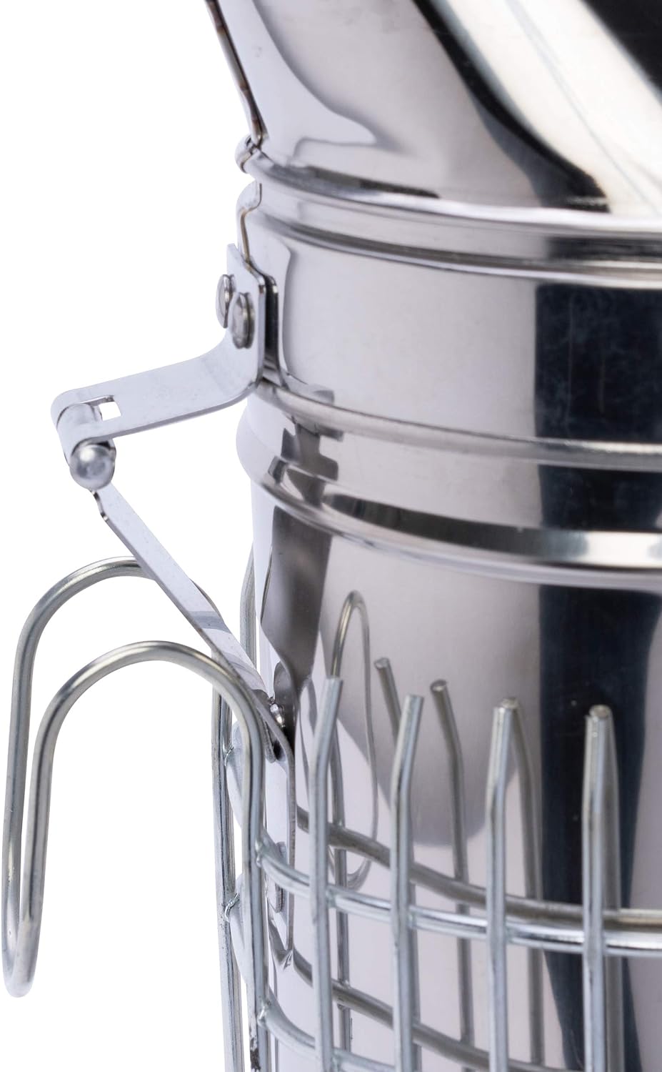 Imkado Premium Edelstahl-Smoker *Königin* - Imkereibedarf, Smoker zum Arbeiten mit Bienen