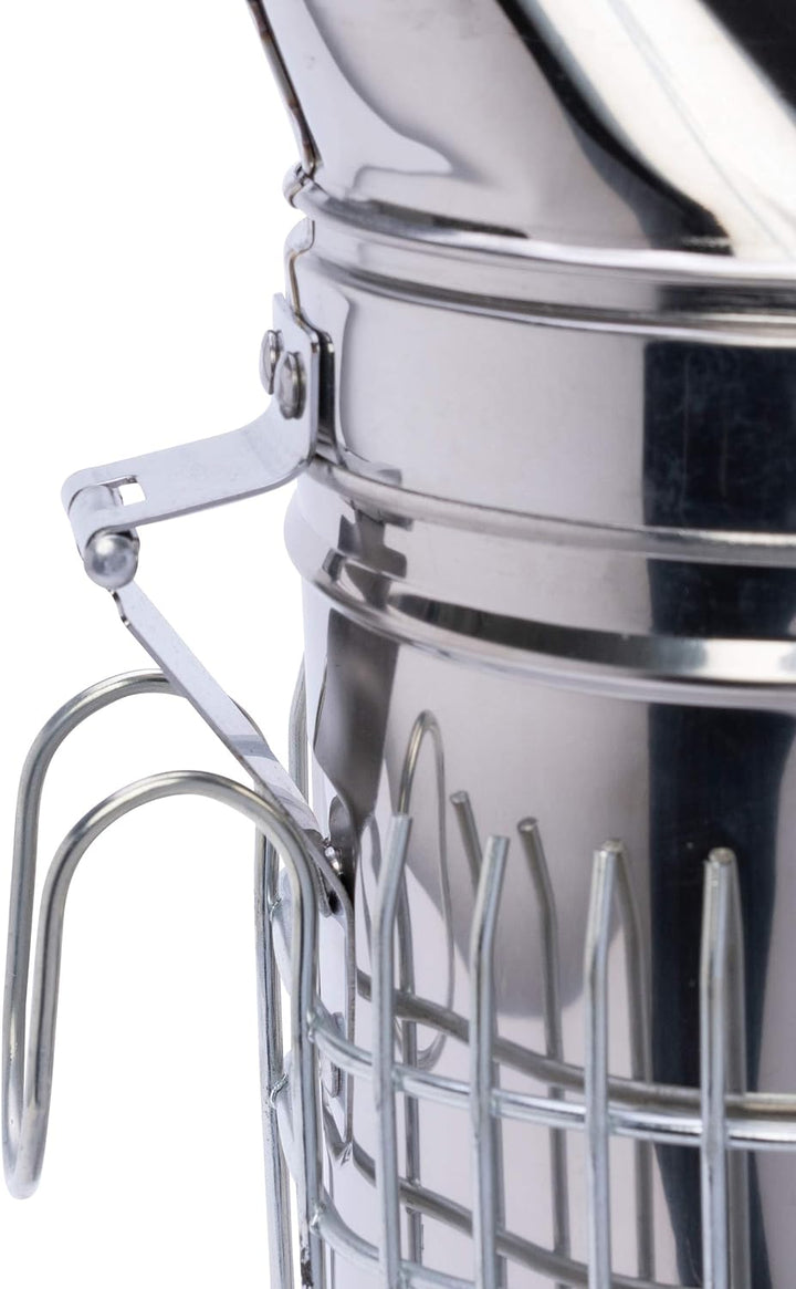 Imkado Premium Edelstahl-Smoker *Königin* - Imkereibedarf, Smoker zum Arbeiten mit Bienen