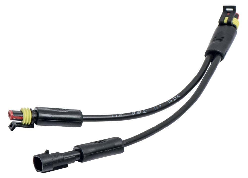 HELLA - Leitungssatz - Buchsengehäuse - 2-polig - 1.0mm² - Stecker: AMP