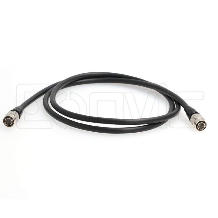 Eonvic HR10A-7P-6S Hirose 6 Pin auf 6 Pin Stromkabel für Basler CCD AVT Industriekamera (gerade-gera