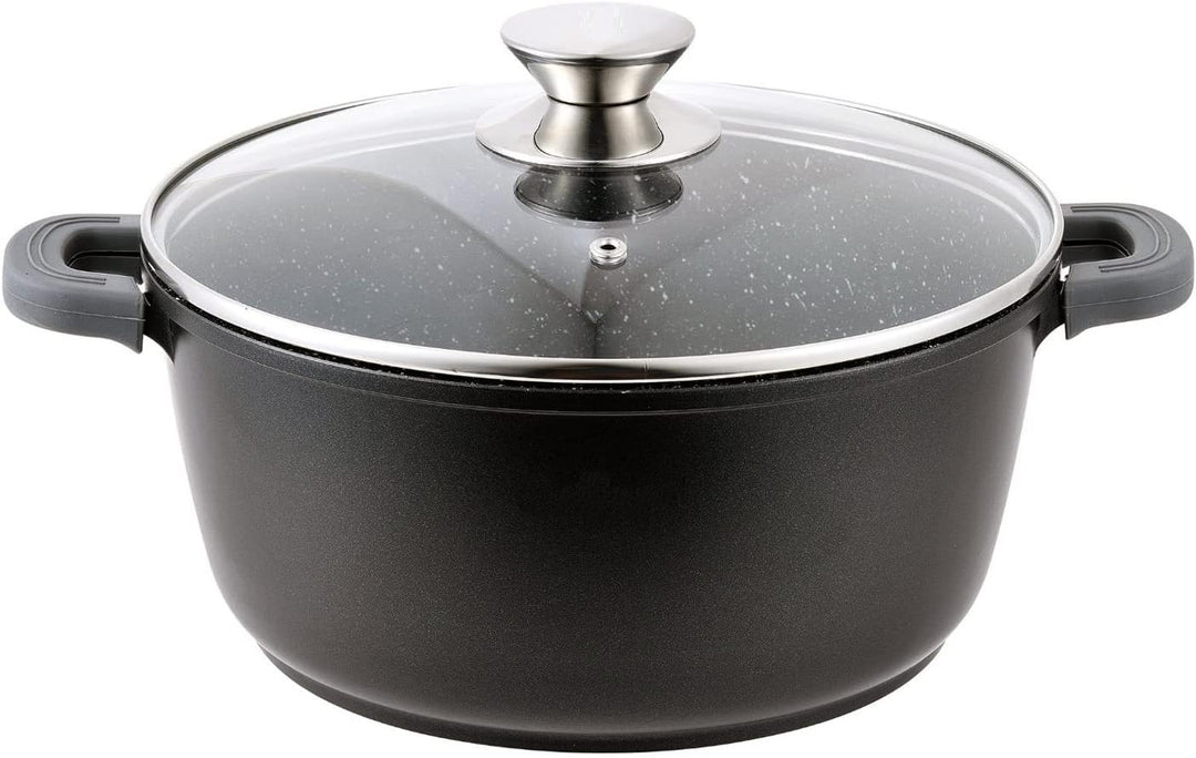 Kochtopf 10 L Suppentopf 32 cm Aluminiumguss Fleischtopf Antihaft Milchtopf Pastatopf Gemüsetopf Sch