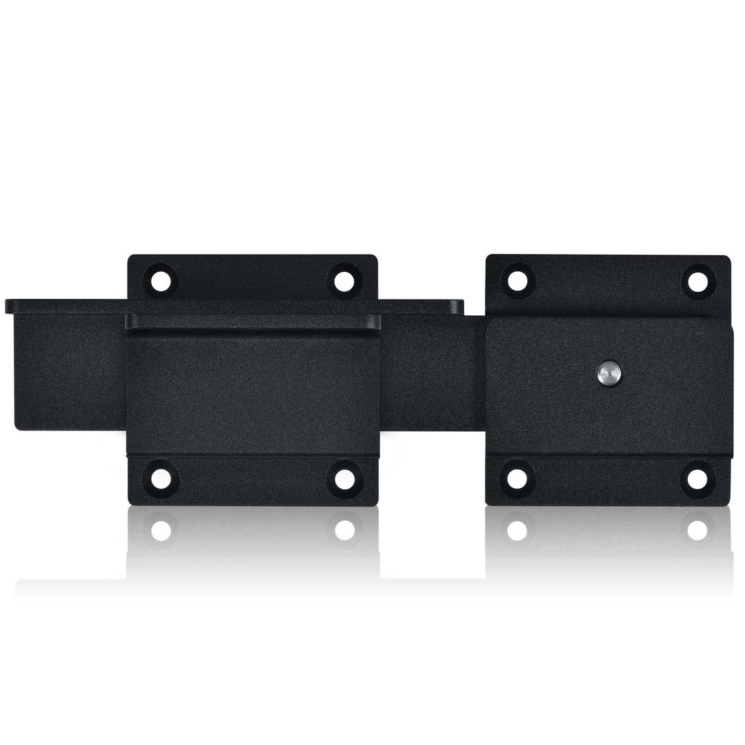 Steinwhale Torriegel, 3.5mm robuster Türriegel aus Aluminiumlegierung für Holzzäune im Freien, Doppe