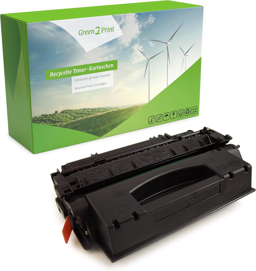 Green2Print Toner schwarz 6000 Seiten ersetzt HP Q5949X, 49X passend für HP Laserjet 1320TN, 3390, 3