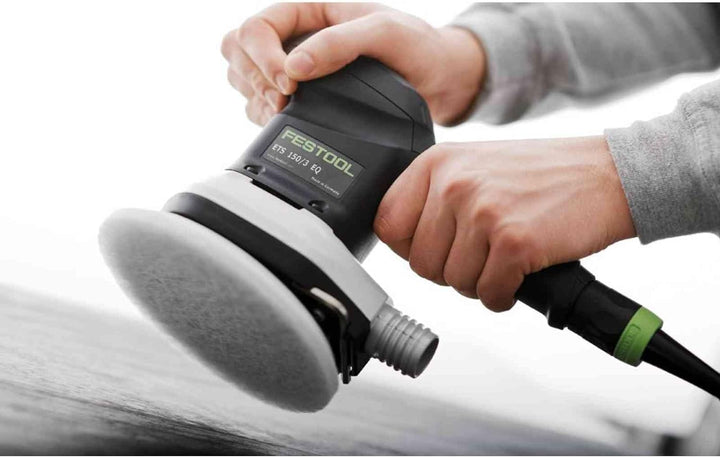 Festool Exzenterschleifer ETS 150/3 EQ (mit Schleifteller Ø 150 mm MULTI-JETSTREAM 2 (superweich SW)