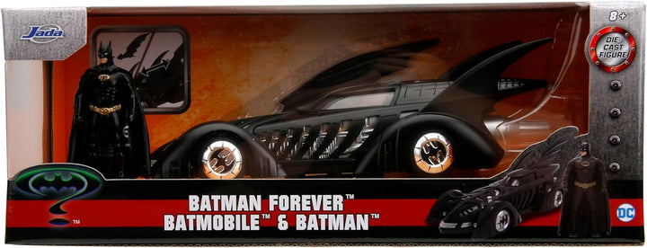 Modellbausatz Batmobile-Batman Forever 22 cm Massstab 1/24 mit Abbildung von Batman – 100% Original