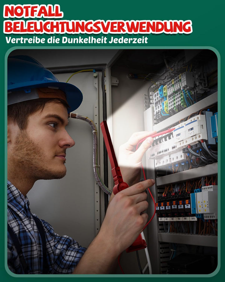 Coquimbo LED Arbeitsleuchte Werkstattlampe, Taschenlampe Aufladbar Werkstatt Handlampe Geschenke für