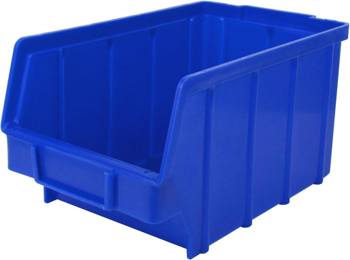 5 Stück Sichtlagerkästen - Grösse 3 - 13 cm x 25 cm x 14,5 cm – aus hochwertigem Kunststoff – einfac