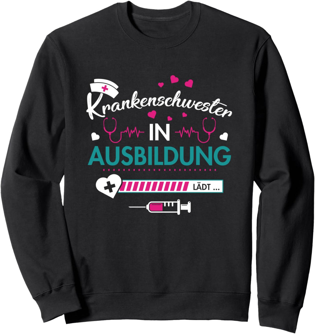 Krankenschwester in Ausbildung lädt Prüfung Bestanden Sweatshirt
