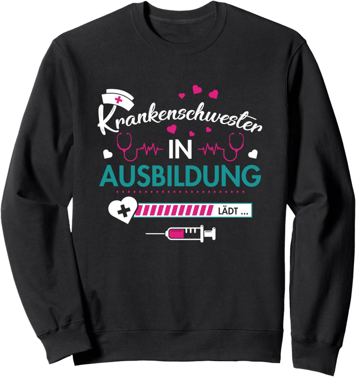 Krankenschwester in Ausbildung lädt Prüfung Bestanden Sweatshirt