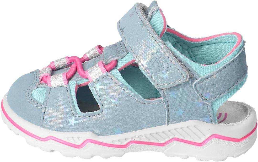 RICOSTA Mädchen und Jungen Sandalen Gery, Kinder Lauflernschuhe, Weite: MITTEL, waschbar 22 EU Arcti