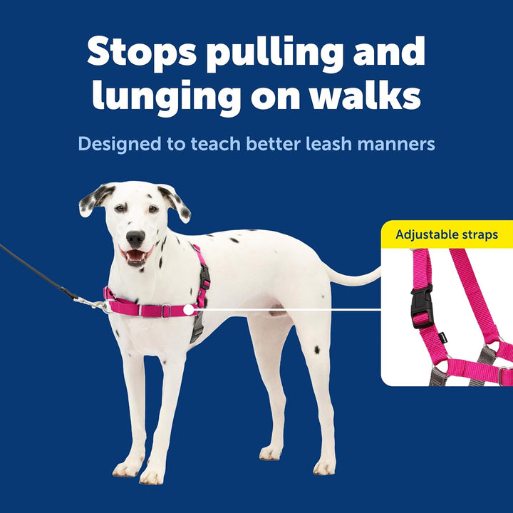 PetSafe Easy Walk Hundegeschirr. Himbeere/Grau Medium/Large, Himbeere/Grau Medium/Large