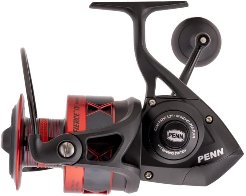 Penn Fierce IV Saltwater Spinning Reel – Versatile Sea Fishing Reel for Boat, Kayak, Shore, Spinning