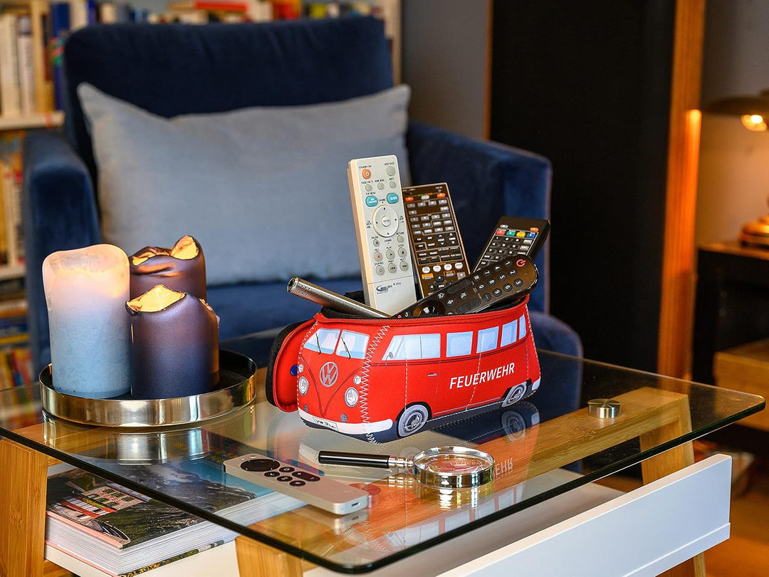 BRISA VW Collection - T1 Bulli Bus Kulturbeutel Kosmetiktasche | Volkswagen Universaltasche Waschbeu