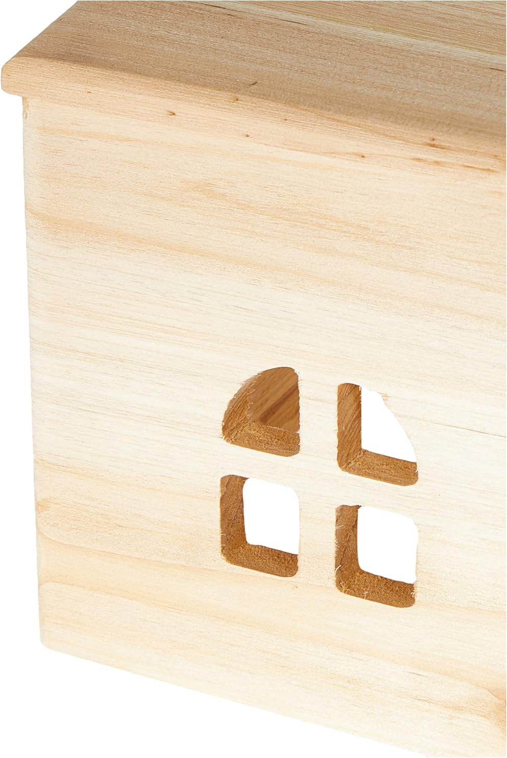 Trixie 61262 Holzhaus, Meerschweinchen, 28 × 16 × 18 cm Holzfarbe 28 × 16 × 18 cm, Holzfarbe 28 × 16