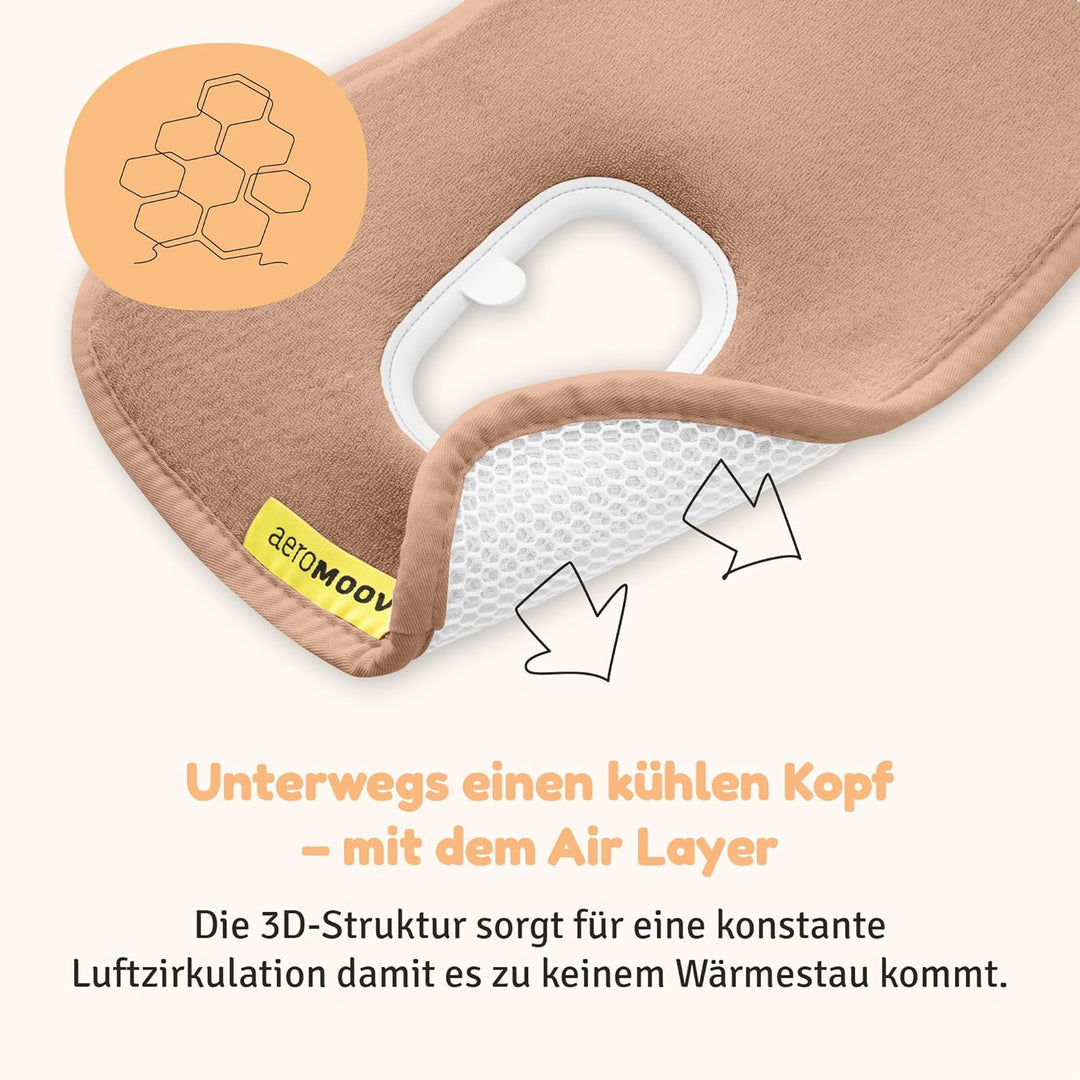 Aeromoov - Baby Sitzauflage Air Layer - Einlage Für Autositz oder Kinderwagen - Gruppe 0 - Antischwi