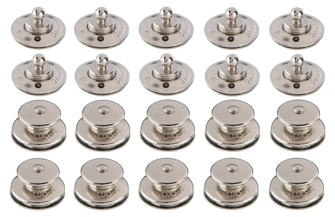 New Marine LOXX Set 10 Stück Oberteile + Stoffschrauben