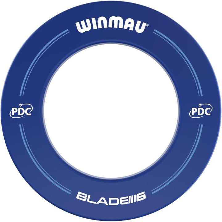 WINMAU Dartscheiben-Einfassungen blau PDC Blue, blau PDC Blue