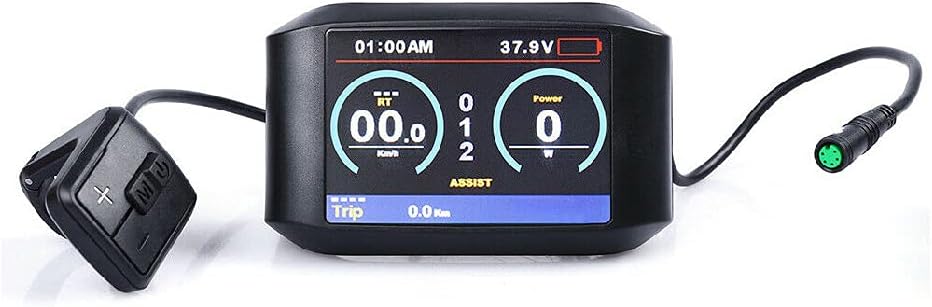 windmeile | APT Display 750C, kompatibel zu Bafang BBS01 BBS02 BBSHD und Controller, 3.2' Farbdispla