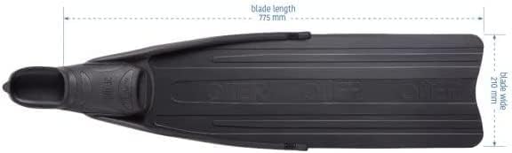 Omer - Eagleray Fins Pair Black 40-41 mehrfarbig, 40-41 mehrfarbig