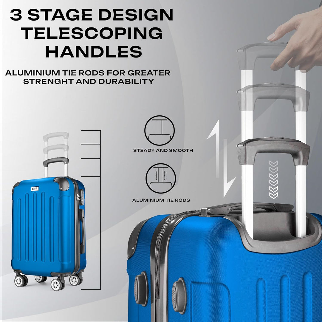POSH Hartschalenkoffer Koffer & trolleys rollkoffer handgepäck reisekoffer mit Rollen | Koffer gross