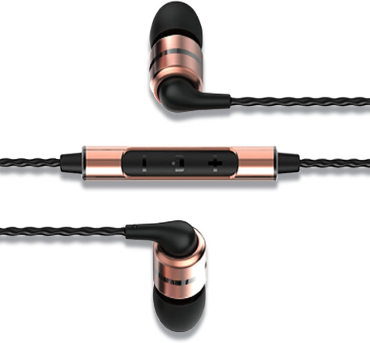 SoundMAGIC E80C Kabelgebundene Ohrhörer mit Mikrofon HiFi Stereo Audiophile Kopfhörer Geräuschisolie
