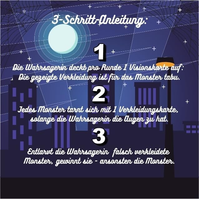 IELLO Buh Party, Kinderspiel, Spannendes Merkspiel, Wer versteckt Sich hinter den Kostümen? Für 2–6