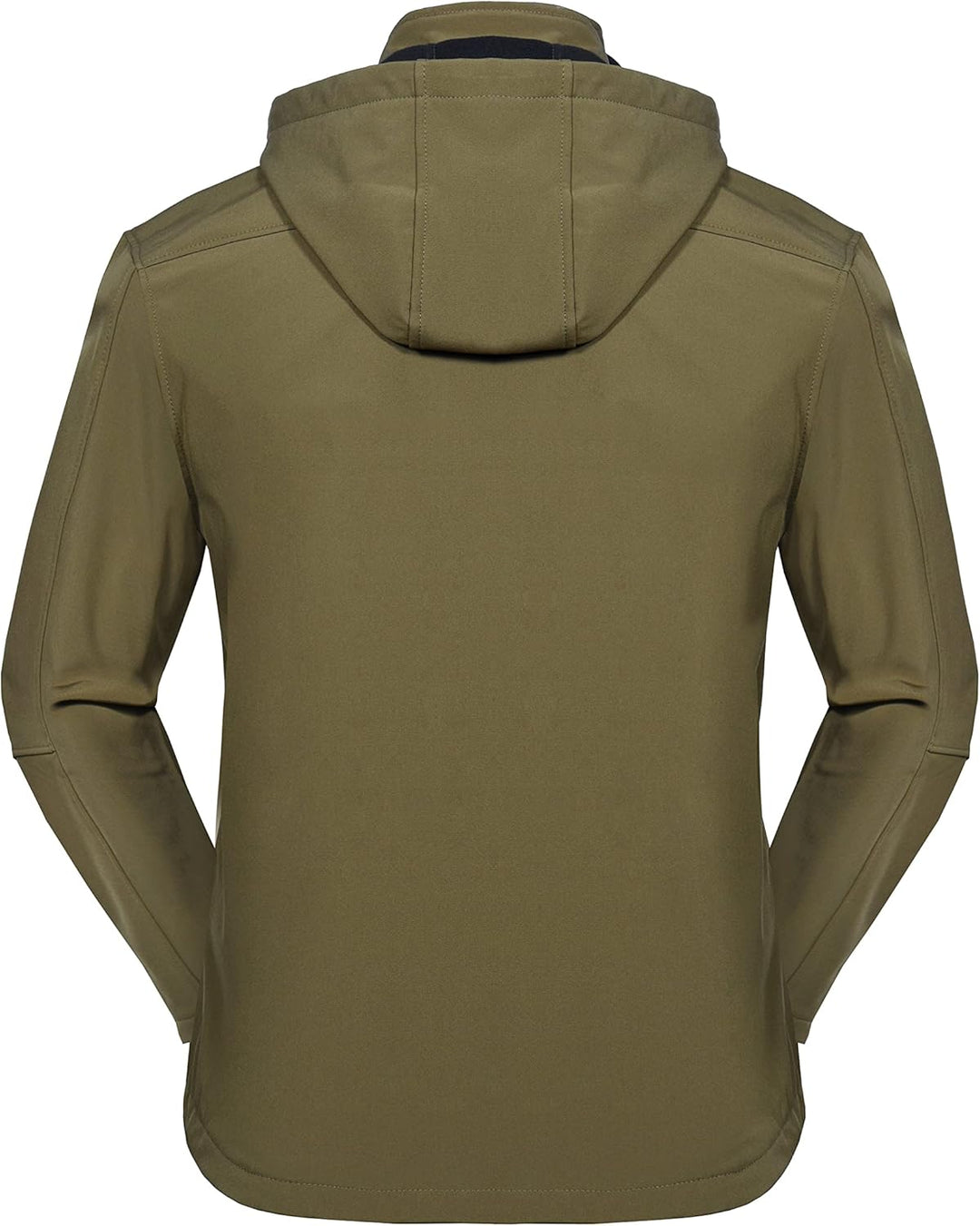 Little Donkey Andy Softshelljacke für Herren mit abnehmbarer Kapuze, Fleecefutter und Wasserabweisen