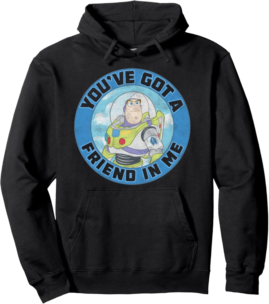 Disney Pixar Toy Story Buzz You've Got A Friend In Me Pullover Hoodie