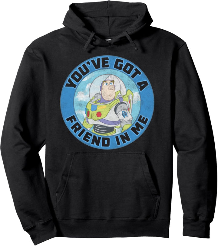 Disney Pixar Toy Story Buzz You've Got A Friend In Me Pullover Hoodie