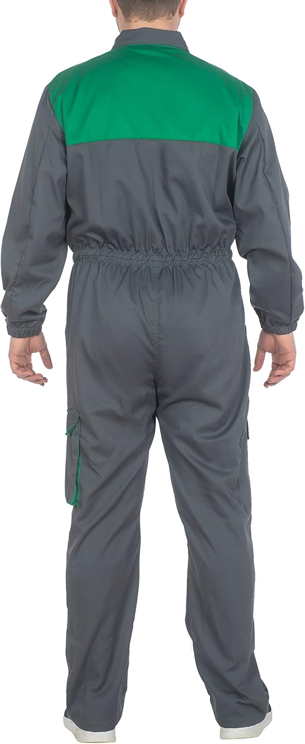Arbeitsanzug mit Mehreren Taschen Arbeitsanzug, Grau / Grün