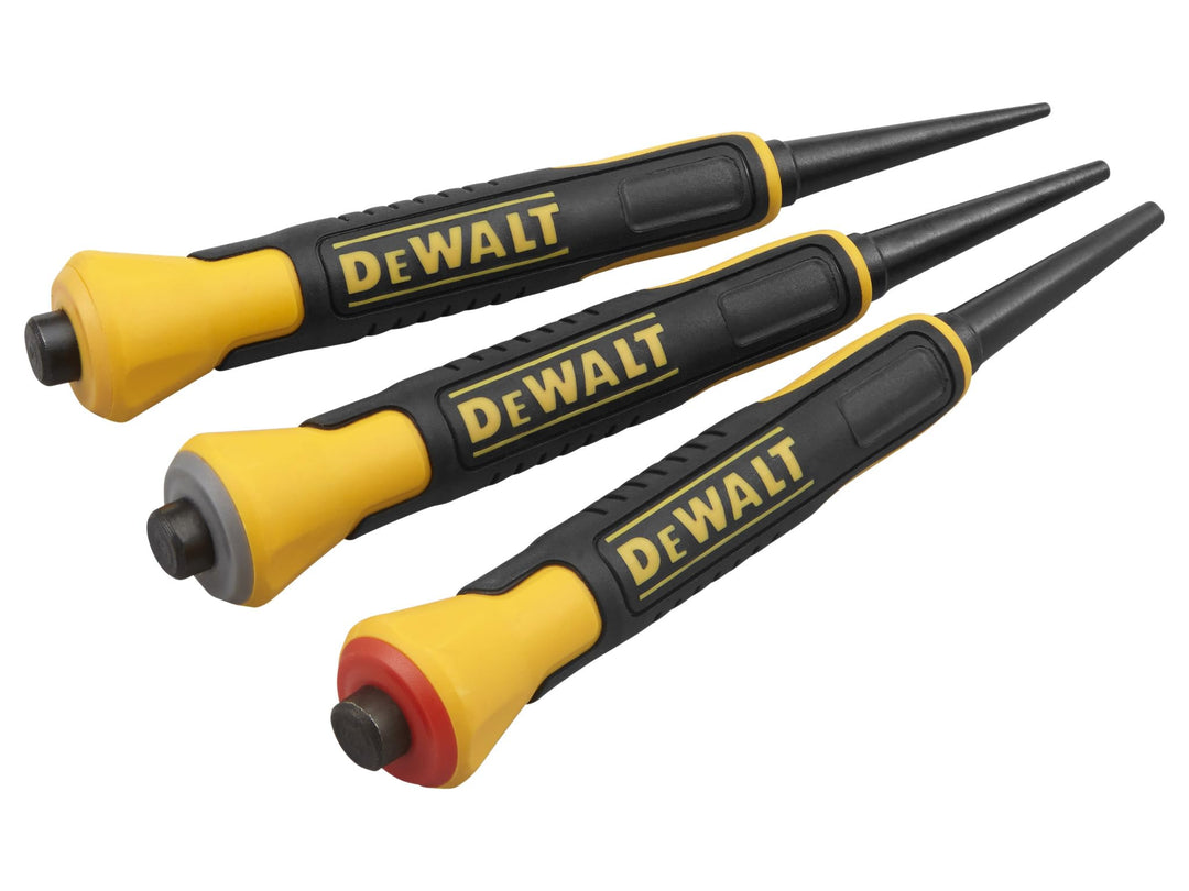 DEWALT DWHT0-58018 Bi-Material Nagelset, 3-teilig (1/32 Zoll, 2/32 Zoll, 3/32 Zoll)