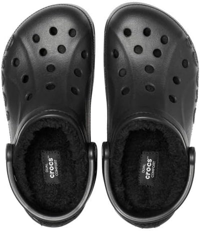 Crocs Unisex Baya Lined Clog 36/37 EU Schwarz, 36/37 EU Schwarz