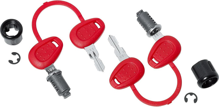 Givi Z227 Gleichsperrendes-Schloss-Set, 2-Fach, Schwarz, Grösse 40