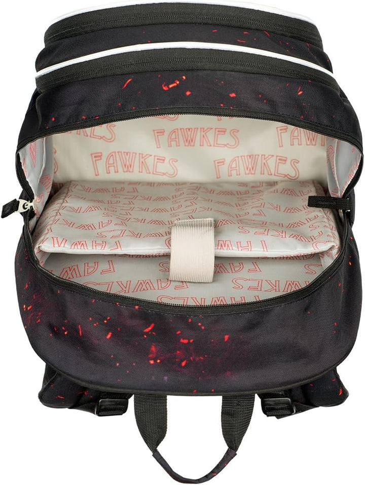 Baagl Kinderrucksack, Schulrucksack für Kinder mit ergonomisch geformter Rücken, Brustgurt und refle