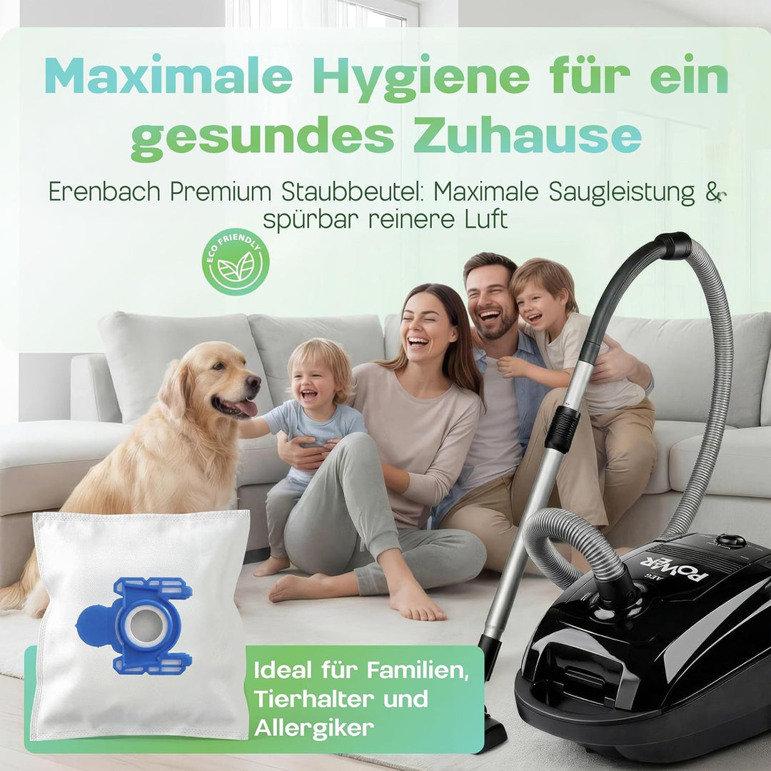 20 Staubsaugerbeutel als Alternative für Swirl Staubbeutel A07, passend für viele AEG, Electrolux, P