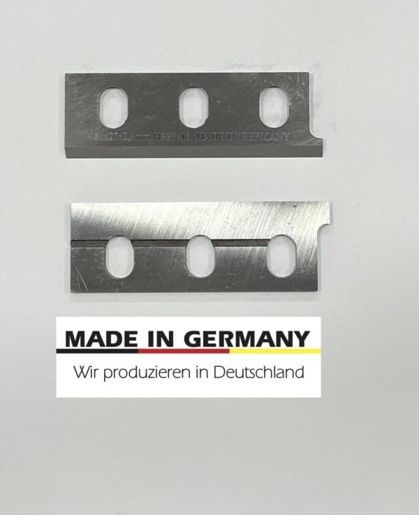2 Stück Hobelmesser Black &amp; Decker 80x27x2,9 Typ:401, DN76