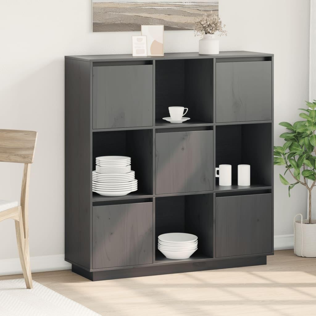 vidaXL Highboard Sideboard Kommode Schrank Anrichte Beistellschrank Mehrzweckschrank Holzschrank Hoc
