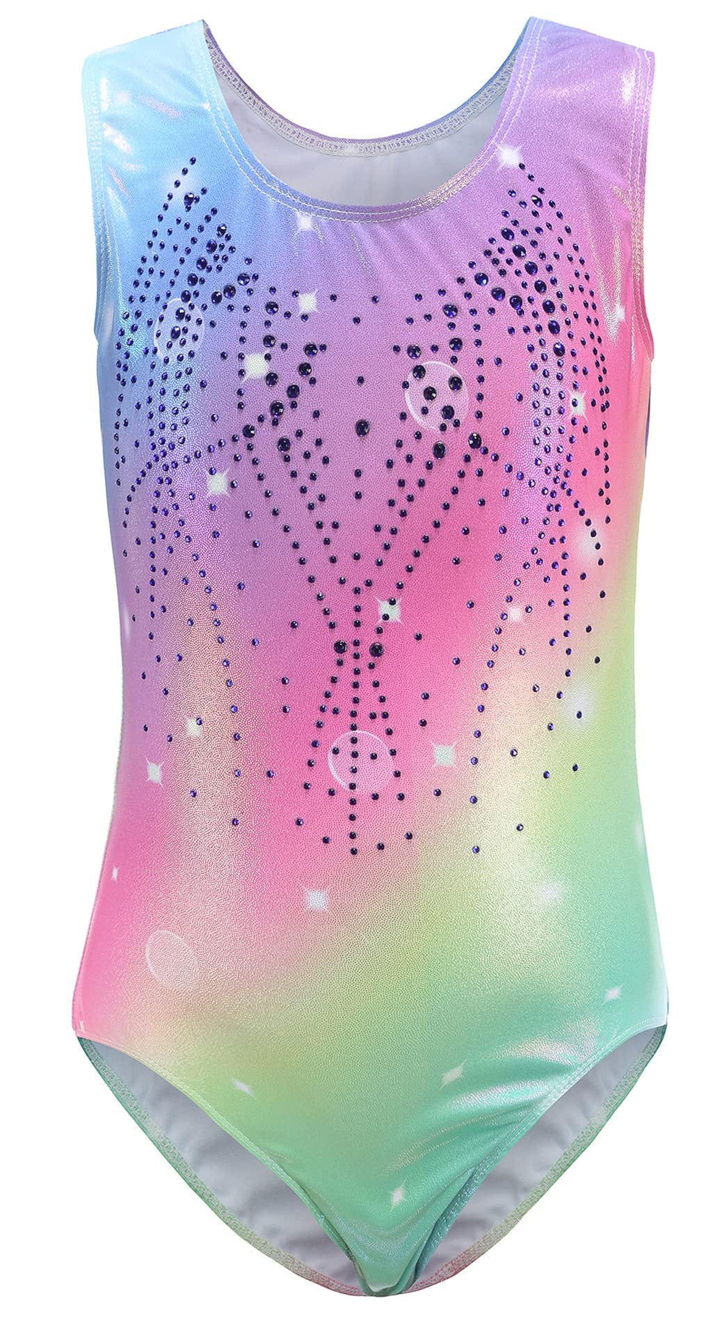 SEAUR - Mädchen Turnanzug Ärmellos Kinder Gymnastikanzug Tanzen Kleidung Ballet Yoga Kleid Klassisch