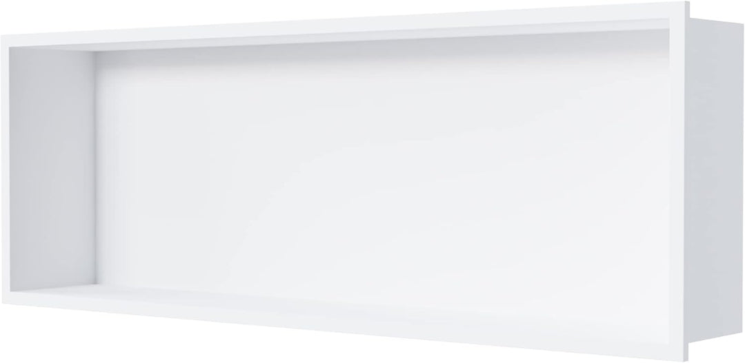 Bernstein Wandnische aus Edelstahl NT206010X - 20 x 60 x 10 cm (B x H x T) Einbauregal, Flexibler Ei