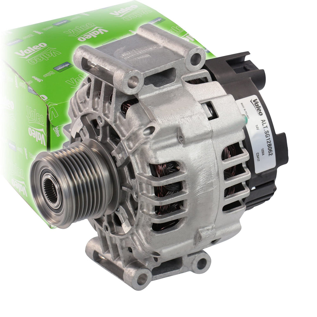 VALEO 439471 Generator Ladestrom des Generators: 120 Amp Rippen: 7 rippen Riemenscheibe Ø: 57 mm Spa