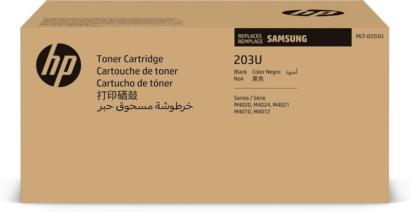 HP MLT-D203U (SU916A) Original Toner Schwarz (Kompatibel mit: ProXpress M4020, M4070) Einzelpack, Ei