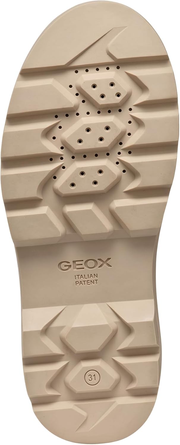 Geox Herren U Ghiacciaio Ankle Boot 30 EU Dk Yellow Brown, 30 EU Dk Yellow Brown