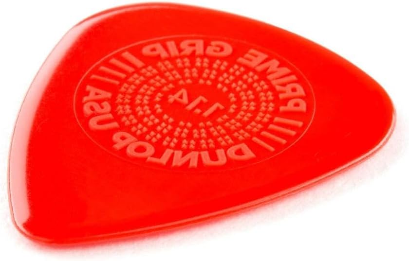 Médiators Jim Dunlop 1,14mm Delrin 500 Prime Grip 1,14mm sachet de 72 Sachet de 72 1,14mm, Sachet de