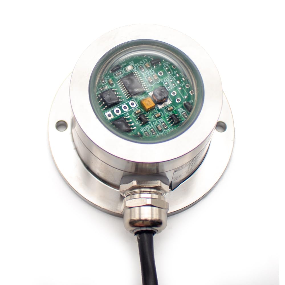 Optischer Regenmesser aus Edelstahl, RS485-Wetterstation, Zweikanal-Impuls-Regensensor – IP65, Niede