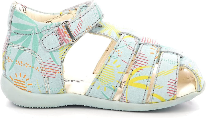 Kickers Unisex Baby Bigflo-2 Sandale 21 EU Hellblau Sunshine, 21 EU Hellblau Sunshine